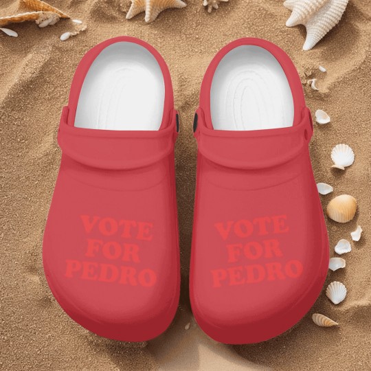 Discover Vote for Pedro Nurse Clogs - Napoleon Dynamite Cult Classic Nurse Clogs for Fans