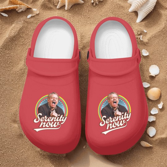 Discover Serenity Later Serenity Now Nurse Clogs
