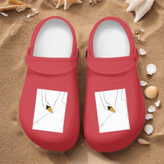 Discover Swan Dress (Bjork) Graphic Nurse Clogs