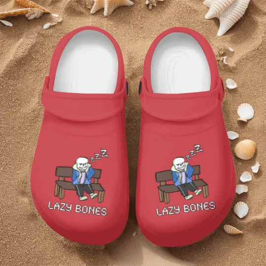 Discover Lazy Bones- Undertale Sans Nurse Clogs