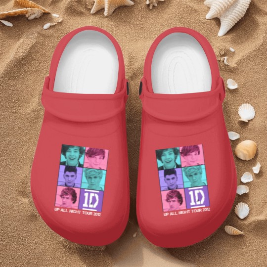 Discover Up All Night Tour 2012 Harry selfie One direction Nurse Clogs Merch