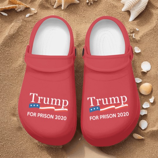 Discover Trump for Prison 2020 Nurse Clogs