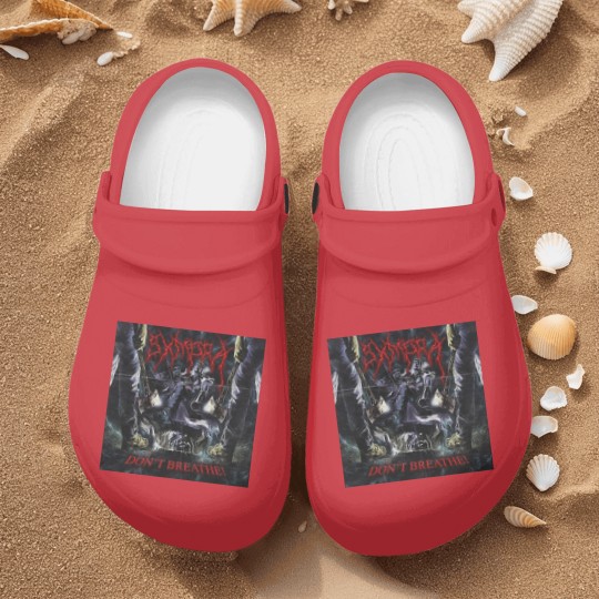 Discover Sxmpra DON'T BREATHE Nurse Clogs