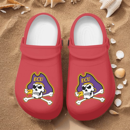 Discover East Carolina-Pirates-Logo Nurse Clogs