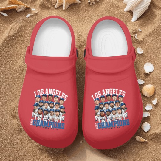 Discover Los Angeles Los Angeles champions 2020 forDodgers fans Nurse Clogs