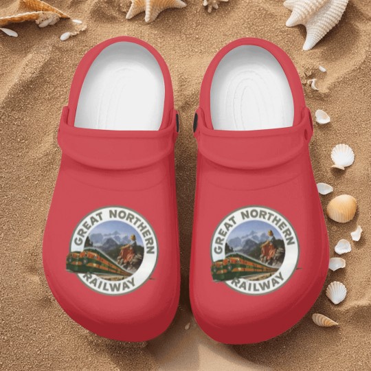 Discover Great-Northern-Railway Nurse Clogs