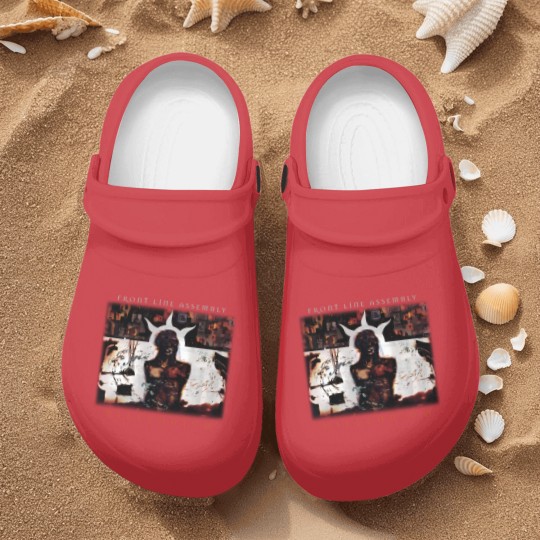 Discover Front Line Assembly Nurse Clogs rock Nurse Clogs