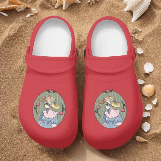 Discover Cat lady - Cat Lady - Nurse Clogs