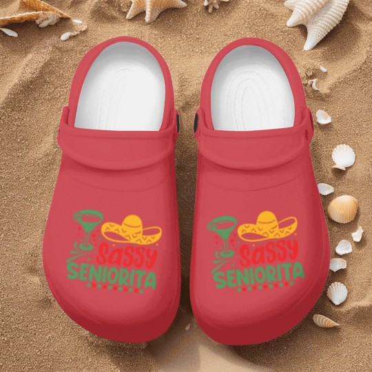 Discover Sassy Seniorita Sombrera Cinco De Mayo Margarita L Nurse Clogs