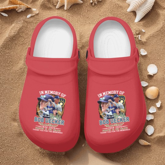 Discover Mr. Baseball In Memory Of Bob Uecker Forever In Our Hearts 1934-2025 Nurse Clogs