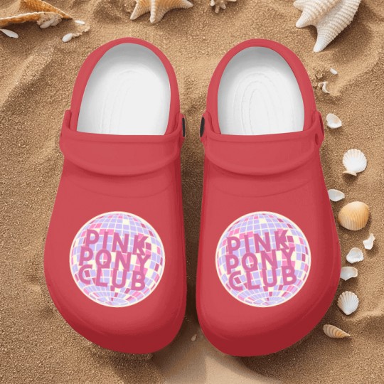 Discover Pink Pony Club Disco Nurse Clogs