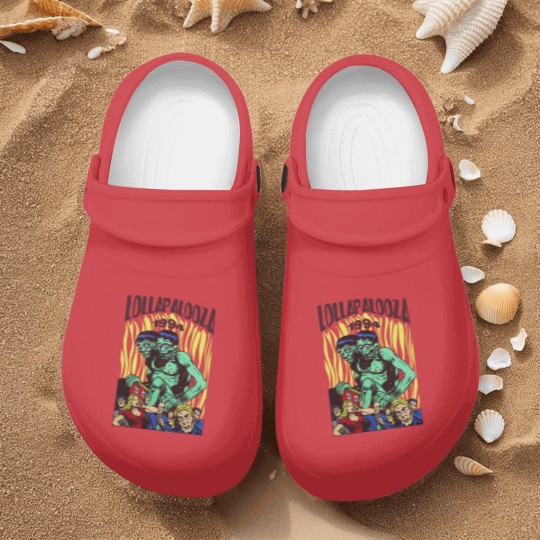 Discover Vintage 1994 Lollapalooza Tour Nurse Clogs