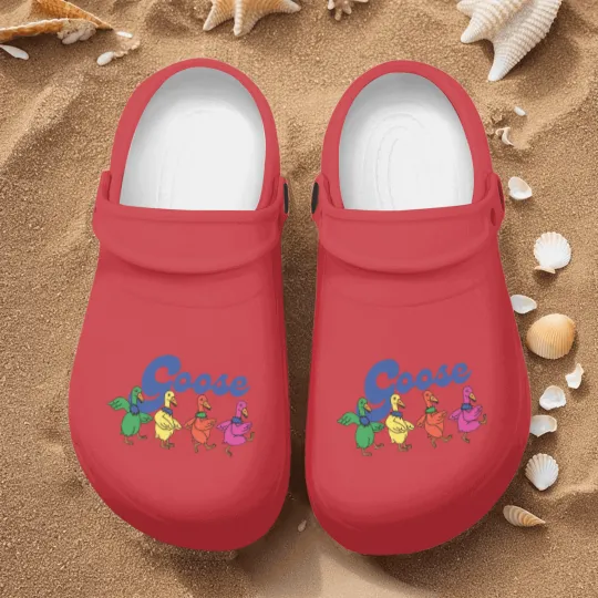 Discover Goose the Band Dancing Goose Nurse Clogs, Gift for Music Fan