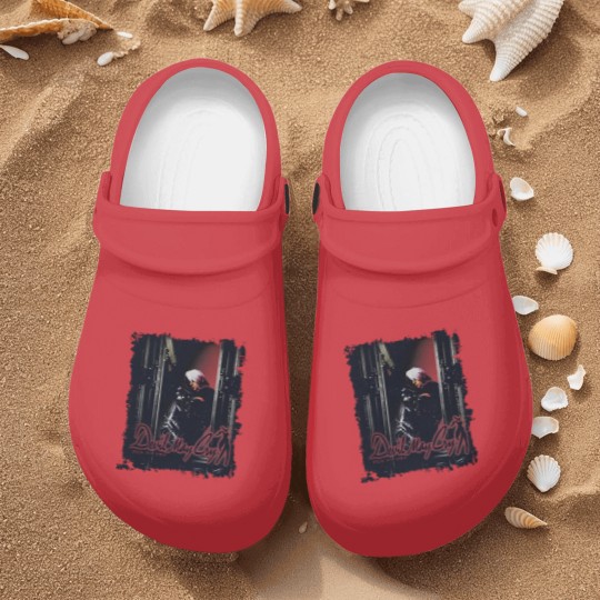 Discover Retro PS2 Devil May Cry - Vintage Y2K Video Game Nurse Clogs