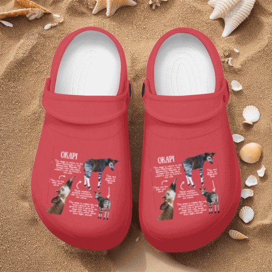 Discover Animal Facts - Okapi - Okapi - Nurse Clogs