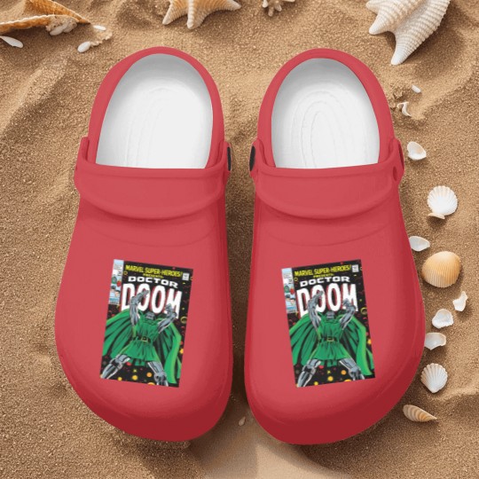 Discover Dr. Dooom Nurse Clogs, 90's style, Comic Nurse Clogs