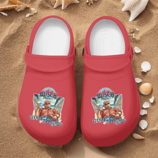 Discover Gulf of America Beer Nurse Clogs
