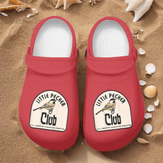 Discover Little Pecker Club Nurse Clogs