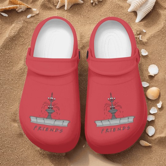 Discover Friends Fountain - Friends - Nurse Clogs
