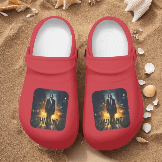 Discover Unisex John Wick Nurse Clogs of a Nurse Clogs Classic Nurse Clogs