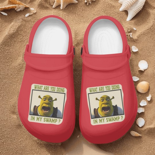 Discover Shrek Face Nurse Clogs What Are You Doing in My Swamp Nurse Clogs, I'm Swamped Nurse Clogs, Funny Shrek Nurse Clogs