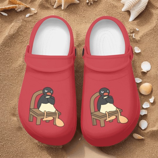 Discover Angry Pingu Classic Nurse Clogs