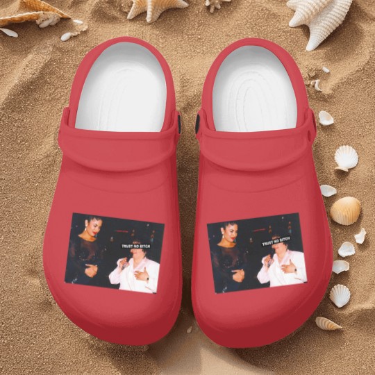 Discover Trust No Bitch - Selena Quintanilla Graphic Nurse Clogs