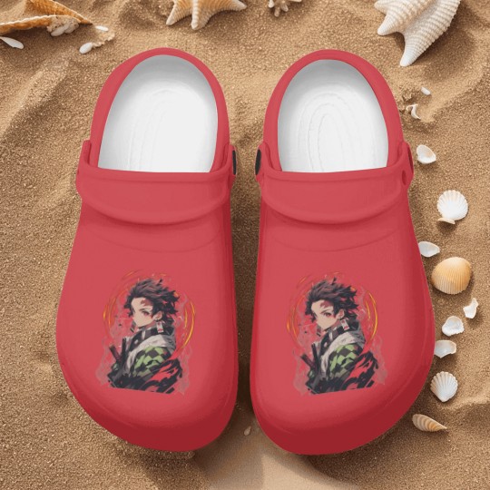Discover Anime Nurse Clogs, Tanjirou Nurse Clogs, Anime Lovers Nurse Clogs