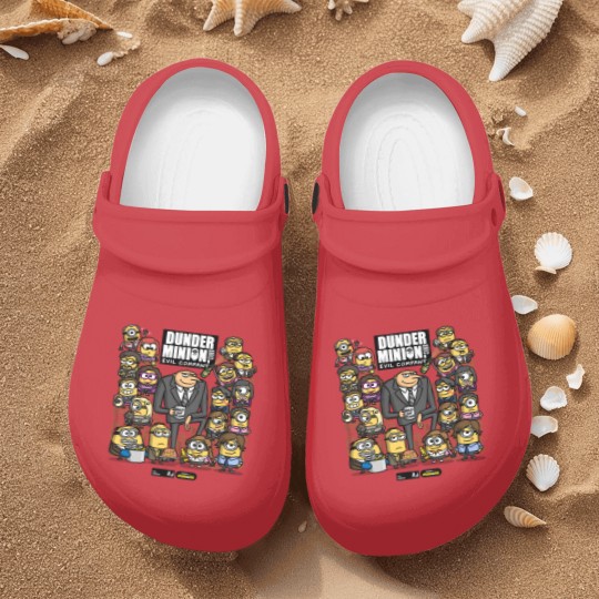 Discover The Office X Minions Characters Nurse Clogs