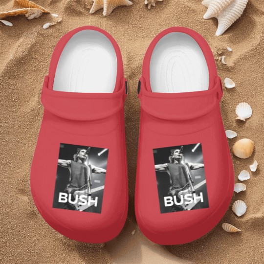 Discover BUSH ROCK BAND Tour - Bush Fan Edition - Nostalgic 90s Nurse Clogs