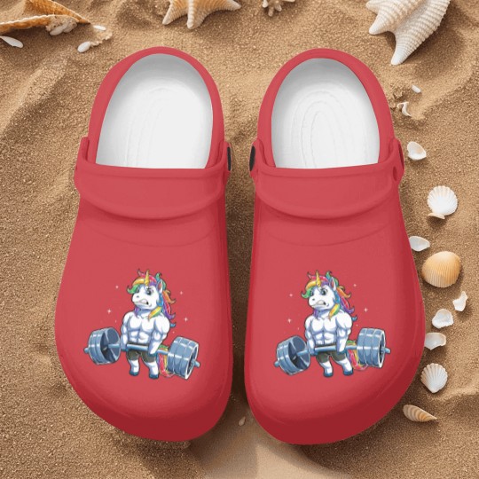 Discover Unicorn Weightlifting Nurse Clogs, Unicorn Nurse Clogs, Unicorn Gifts, Gym Nurse Clogs, Workout Nurse Clogs