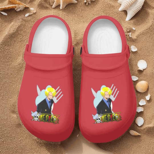 Discover one pieces SANJI complete design Nurse Clogs