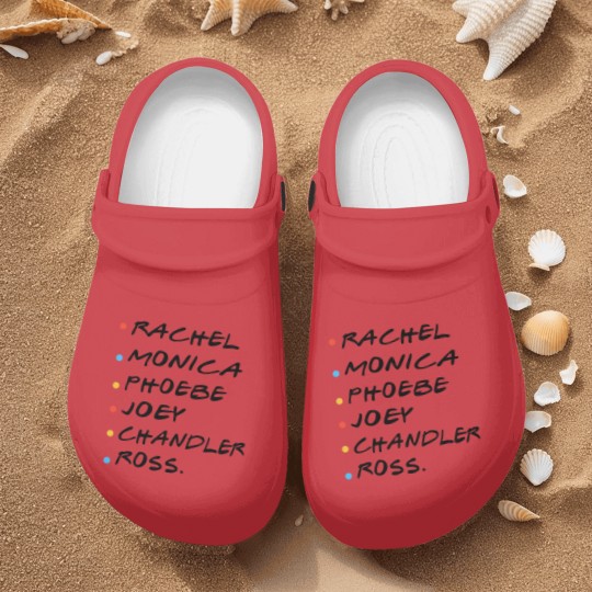 Discover rachel monica phoebe joey chadler ross hipster Nurse Clogs