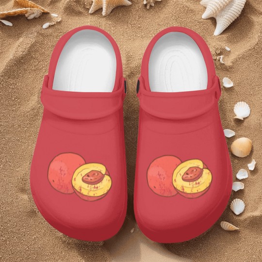 Discover Retro Vintage Grunge Style Nectarines Peaches Nurse Clogs