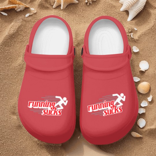 Discover Running Sucks Nurse Clogs