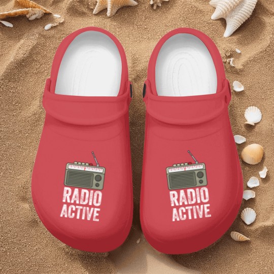 Discover Radio Active HAM Radio Gift Radio Operator Nurse Clogs