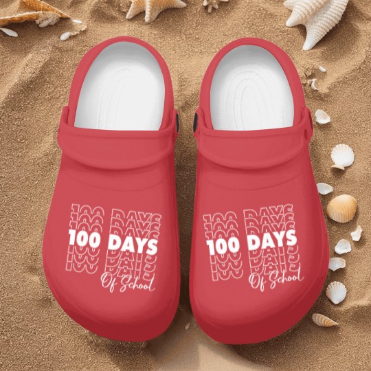 Discover 100 Days Of School - 100th Day Of School Nurse Clogs