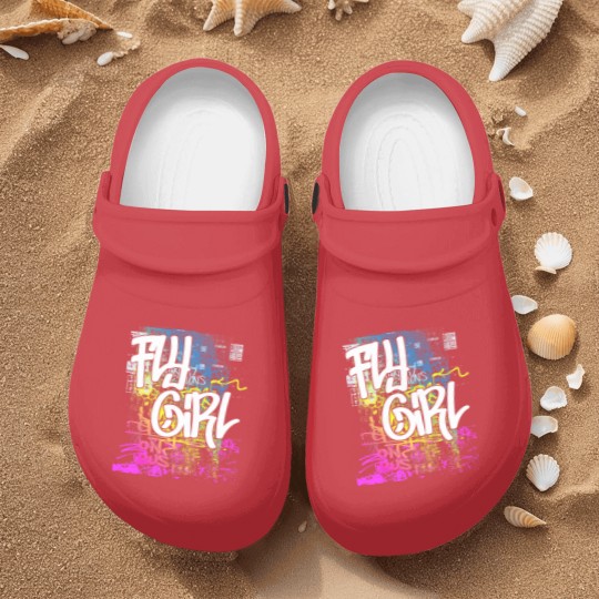 Discover Fly Girl 80s 90s Rap Old School Hip Hop Graffiti Nurse Clogs