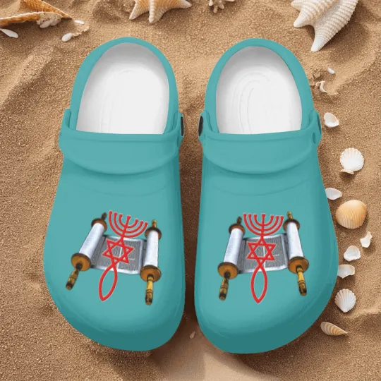 Discover Torah Messianic Seal Nurse Clogs
