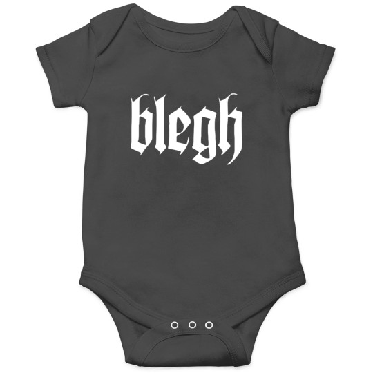 Discover Blegh Onesies - Black - 12M - adult - unisex, Gift Blegh Onesies - Black - 12M - adult - unisex