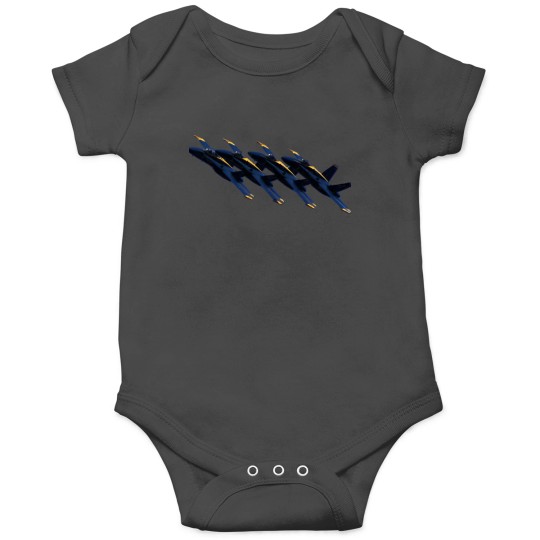 Discover Blue Angels Echelon 2 - no background Onesies