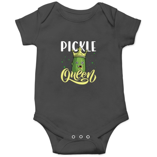 Discover Pickle Queen Shirt Cucumber Pickle Jar Funny Onesies