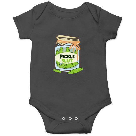 Discover PickleSlutA Girl Who Loves Pickles Canning Food Onesies