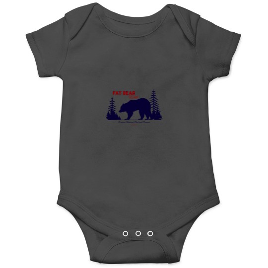 Discover Bear On the Mounxtain Onesies