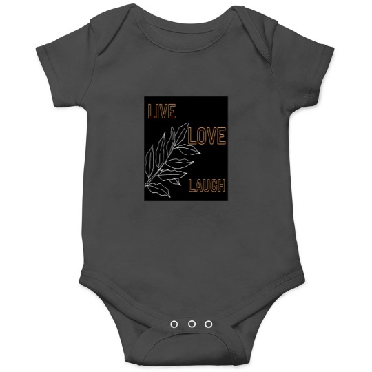 Discover Live Love Laugh Onesies