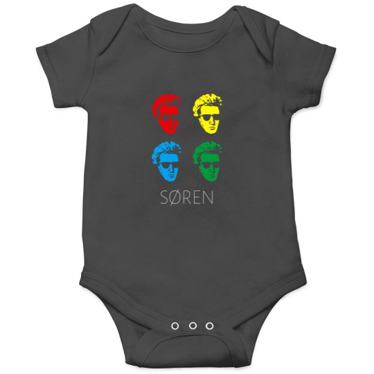 Discover Soren Kierkegaard 2Pop Art Philosopher Onesies