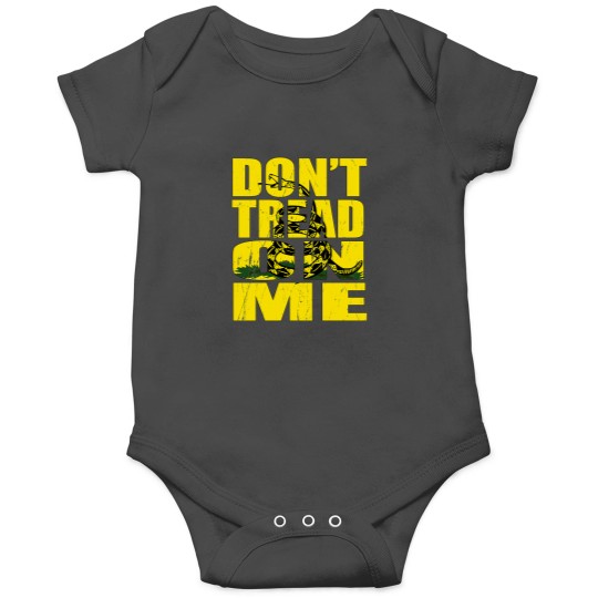 Discover Gadsden Flag DONT TREAD ON MEGasden Culpeper Coil Snake Dont Tread On Me Patriotic USA Ame Onesies