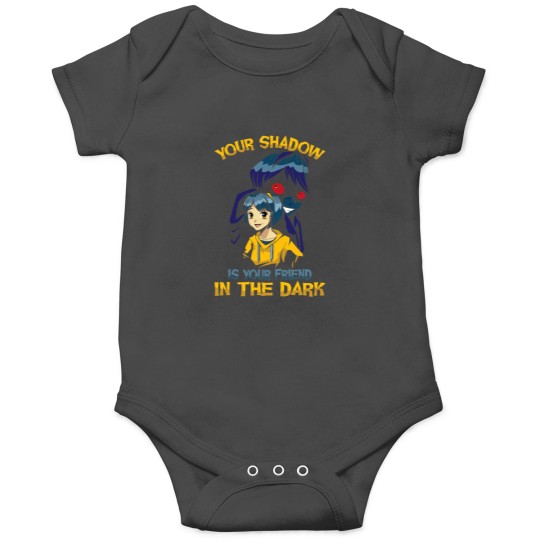 Discover Otaku Anime 2Your Shadow Is Your Friend In The Dark 2Weeb Onesies