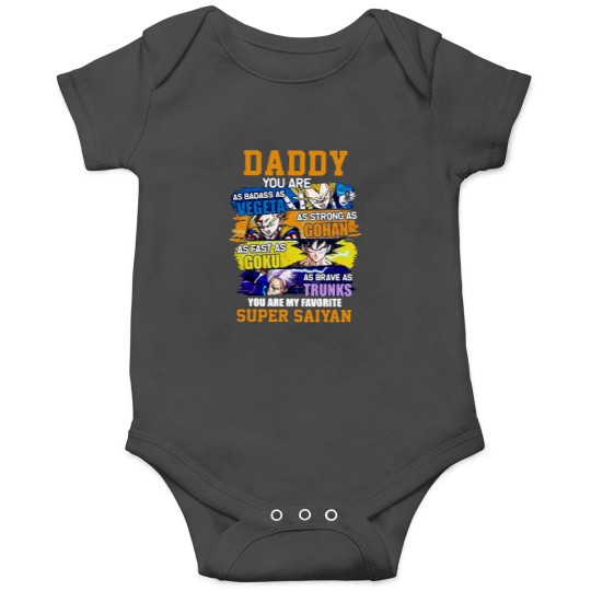 Discover Daddy Super Saiyan Dragon Ball Z Active Onesies