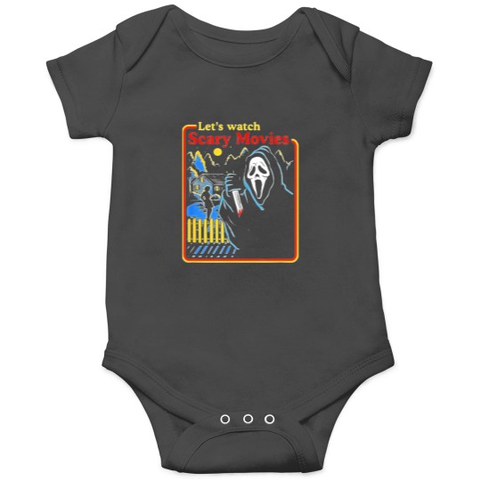 Discover Lets Watch Scary Movies Scream Horror Onesies